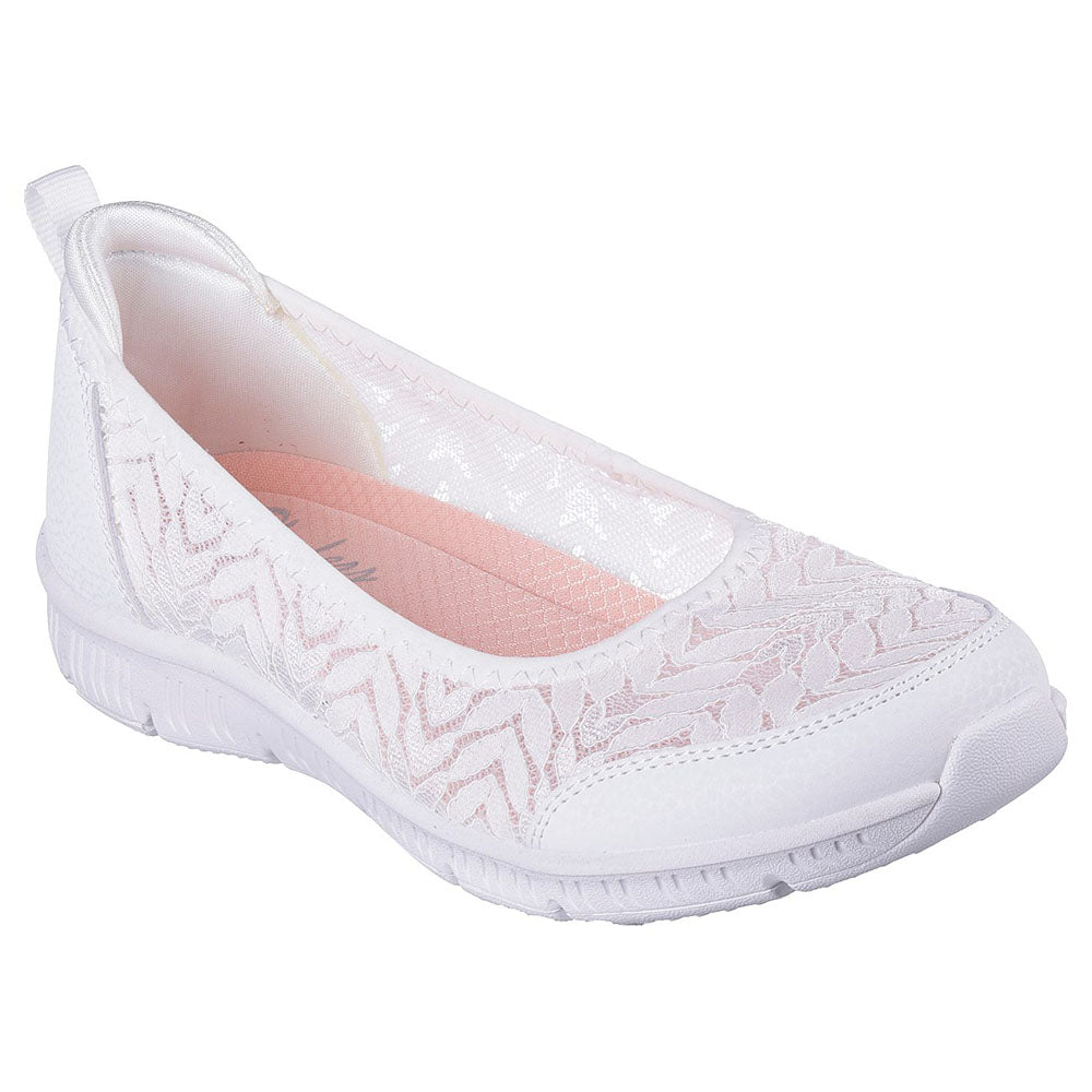 Skechers microburst sweet bloom fashion women's skimmer flats