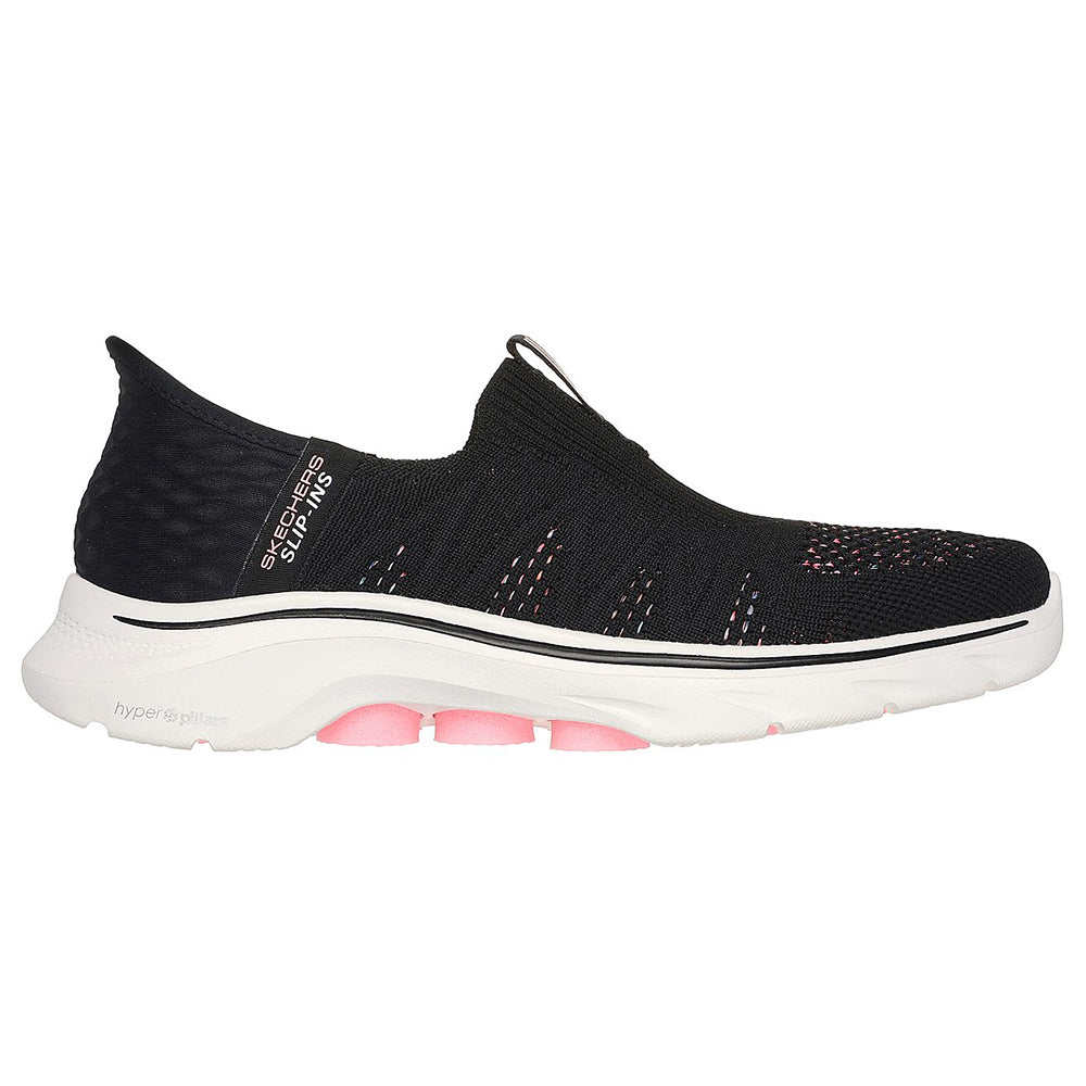 All black hot sale womens skechers