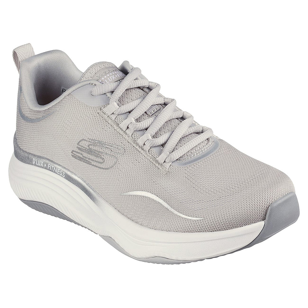 White skechers slip hot sale on tennis shoes