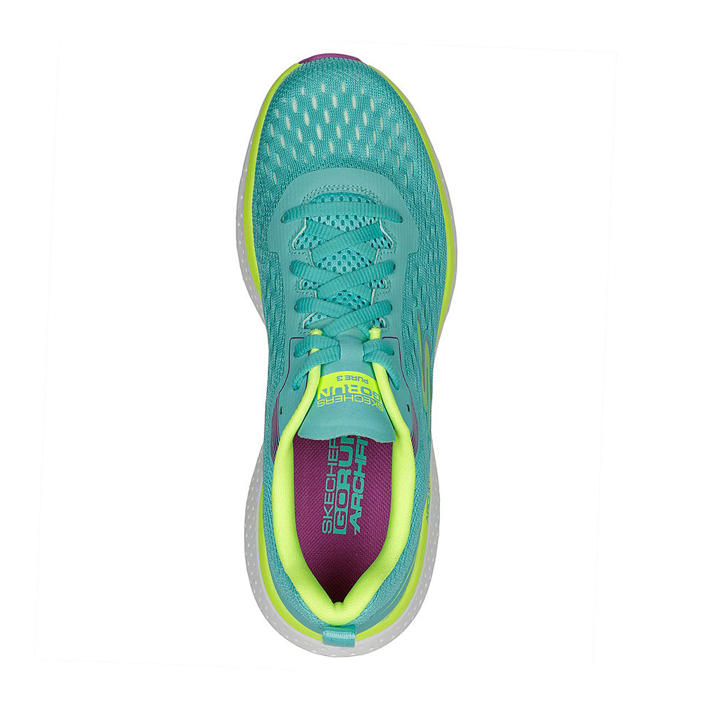 Skechers go run hot sale 3 womens green