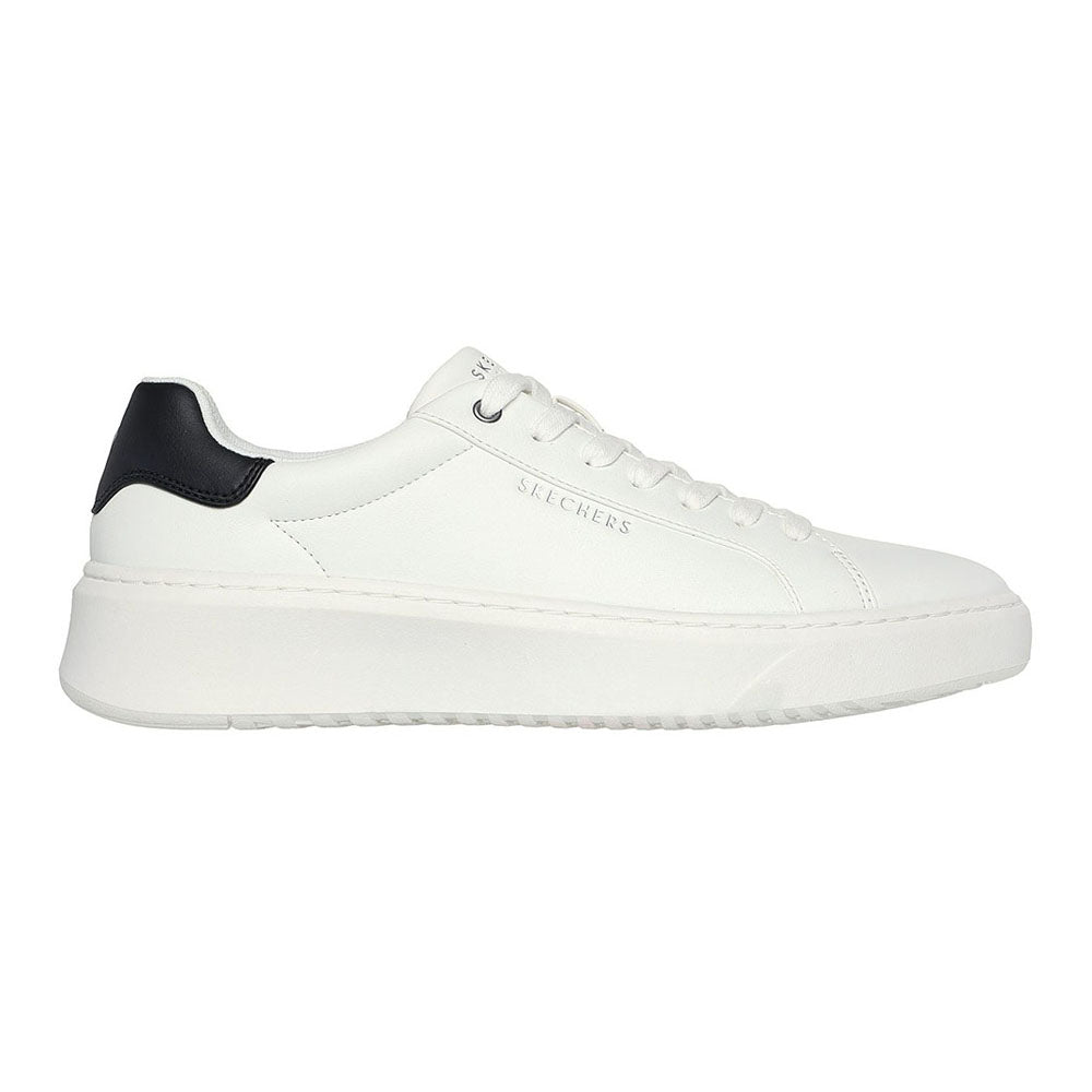 White 2025 leather skechers