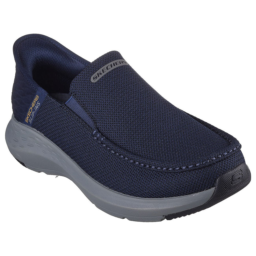 Mens grey slip 2025 on skechers