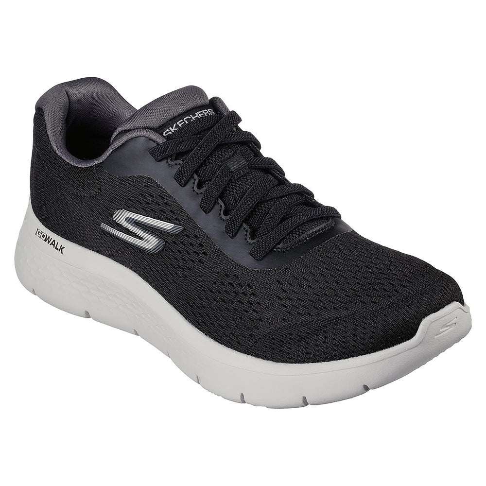 Skechers Men GOwalk Flex | Gray/Charcoal Walking Shoes – Skechers Singapore