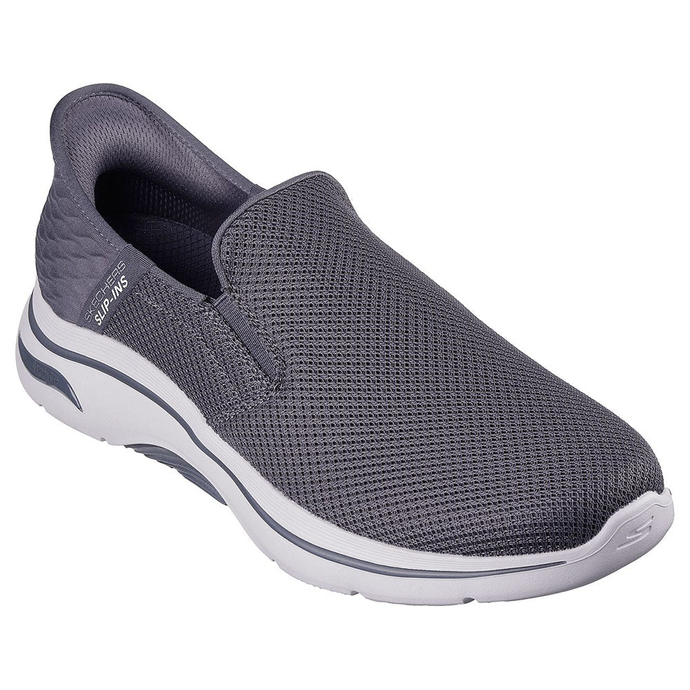 Skechers Men Slip-Ins GOwalk Arch Fit 2.0 | Charcoal Shoes – Skechers ...
