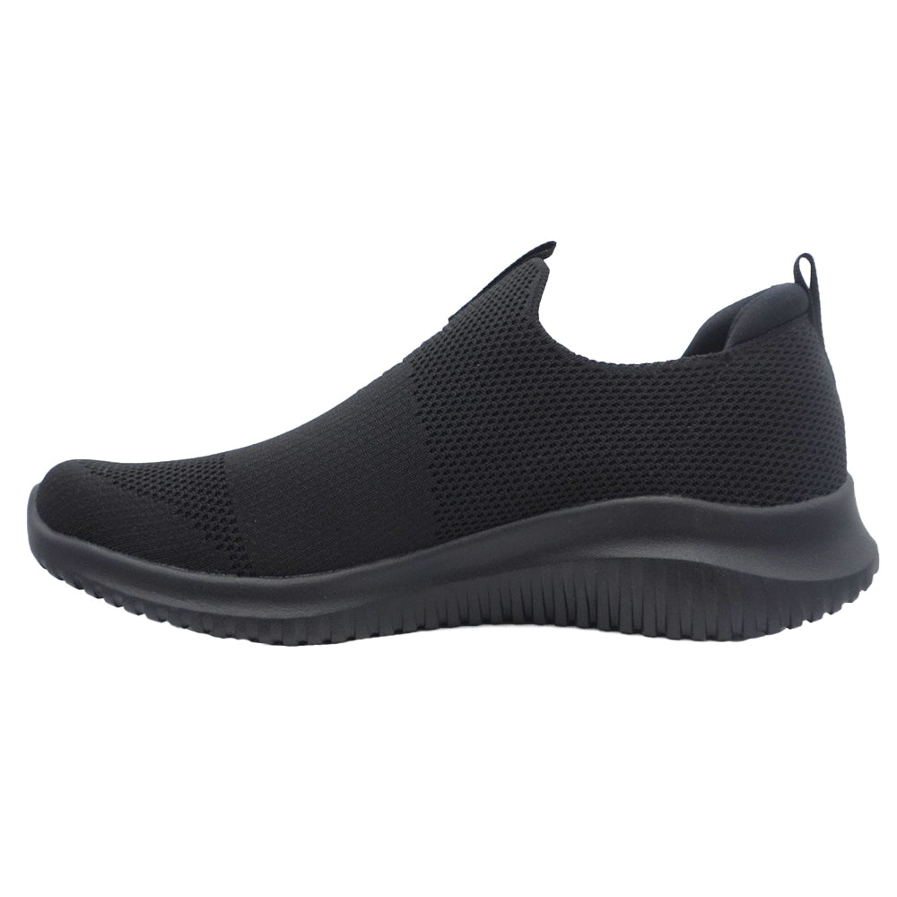 Mens black and sale white skechers