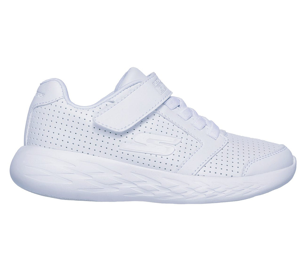 Skechers Boys GOrun 600 White Running Shoes Skechers Singapore