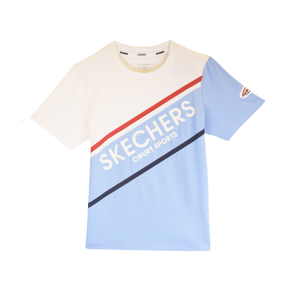 Skechers t shirt kids deals silver