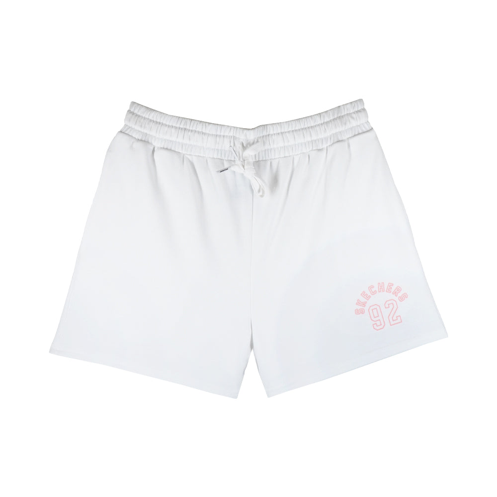 Skechers shorts on sale womens white